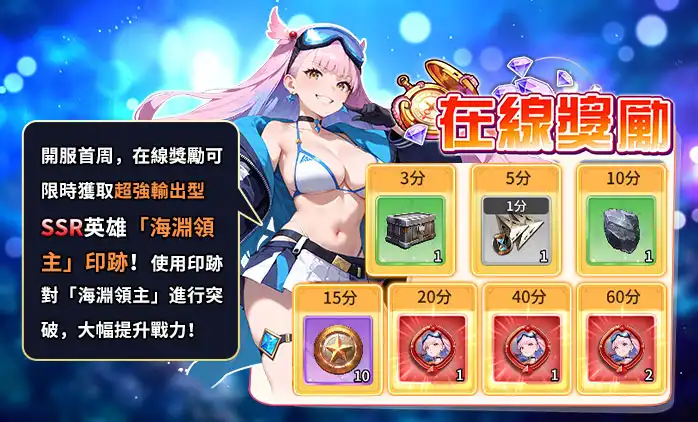 《幻能邊境》震撼上線！登入即領限定 SSR 美少女，限時活動豪華獎勵等你來拿！