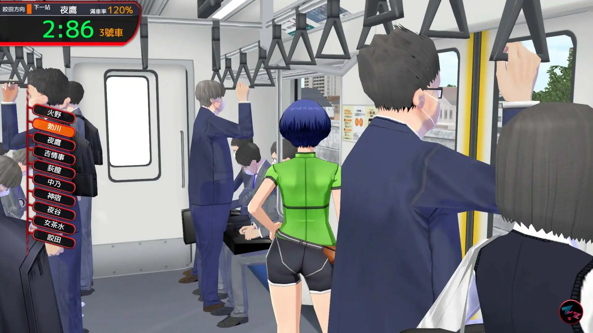 電車癡漢名作《滿車率300% 貳》Steam 繁中版正式發售！大火車進小山洞！
