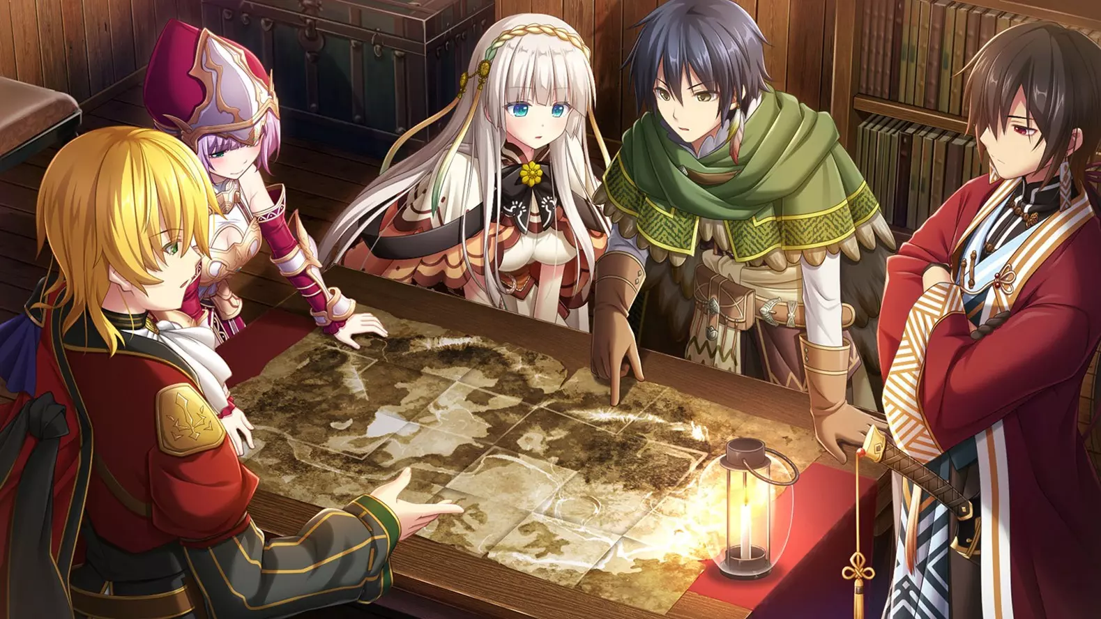 由Eushully製作的《萬千定數孤注破曉之刻》繁體中文版Steam商店頁面現已開放！    