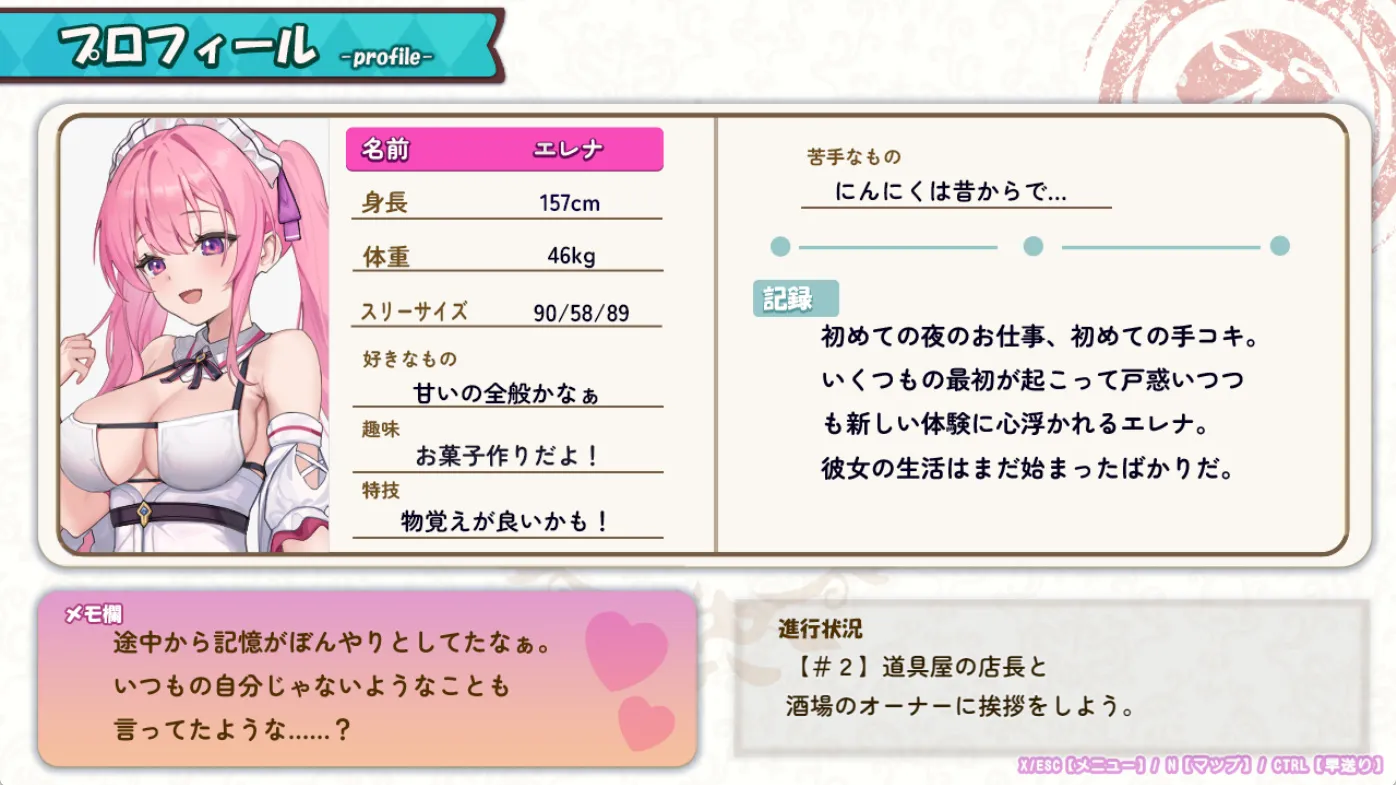 主人，歡迎回家！《艾蕾娜的侍奉誘惑!!》Steam繁體中文版商店頁公開