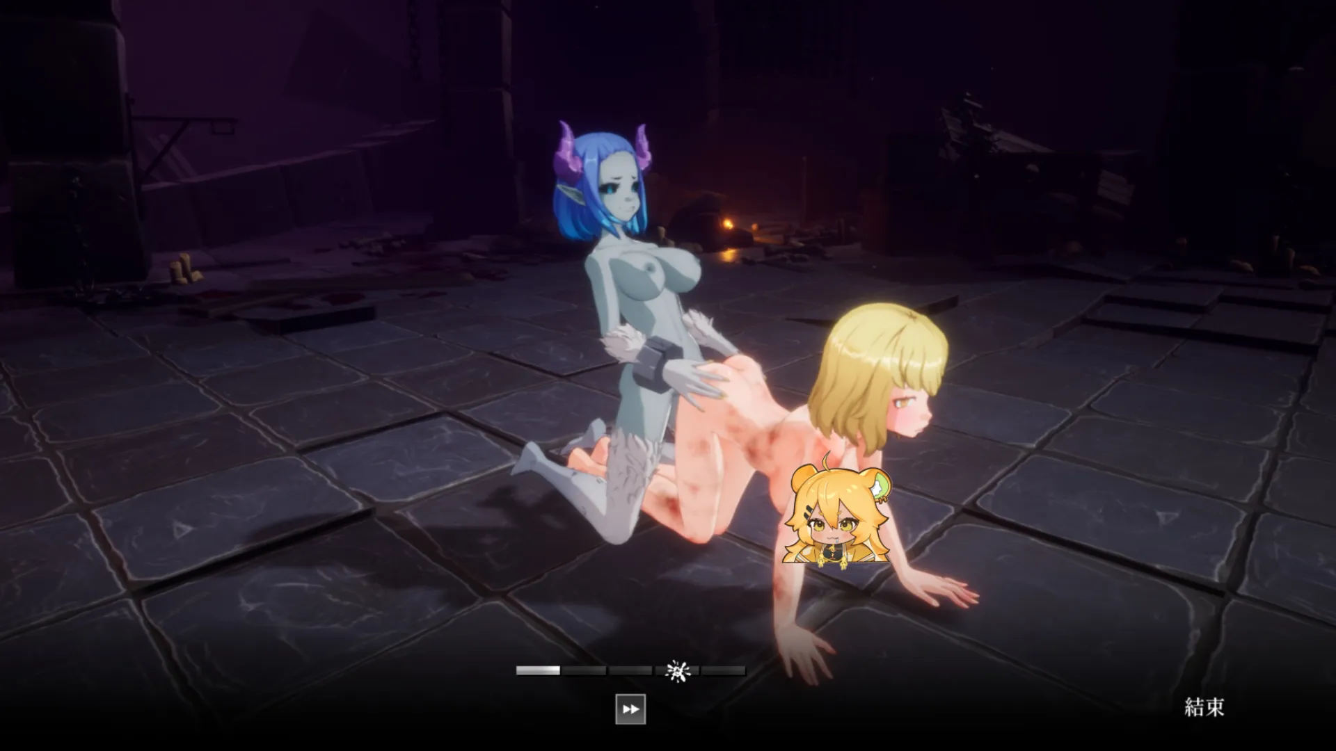 失敗者唯有遭處刑的命運，獵奇向成人遊戲《魔紋試煉》商店公開　