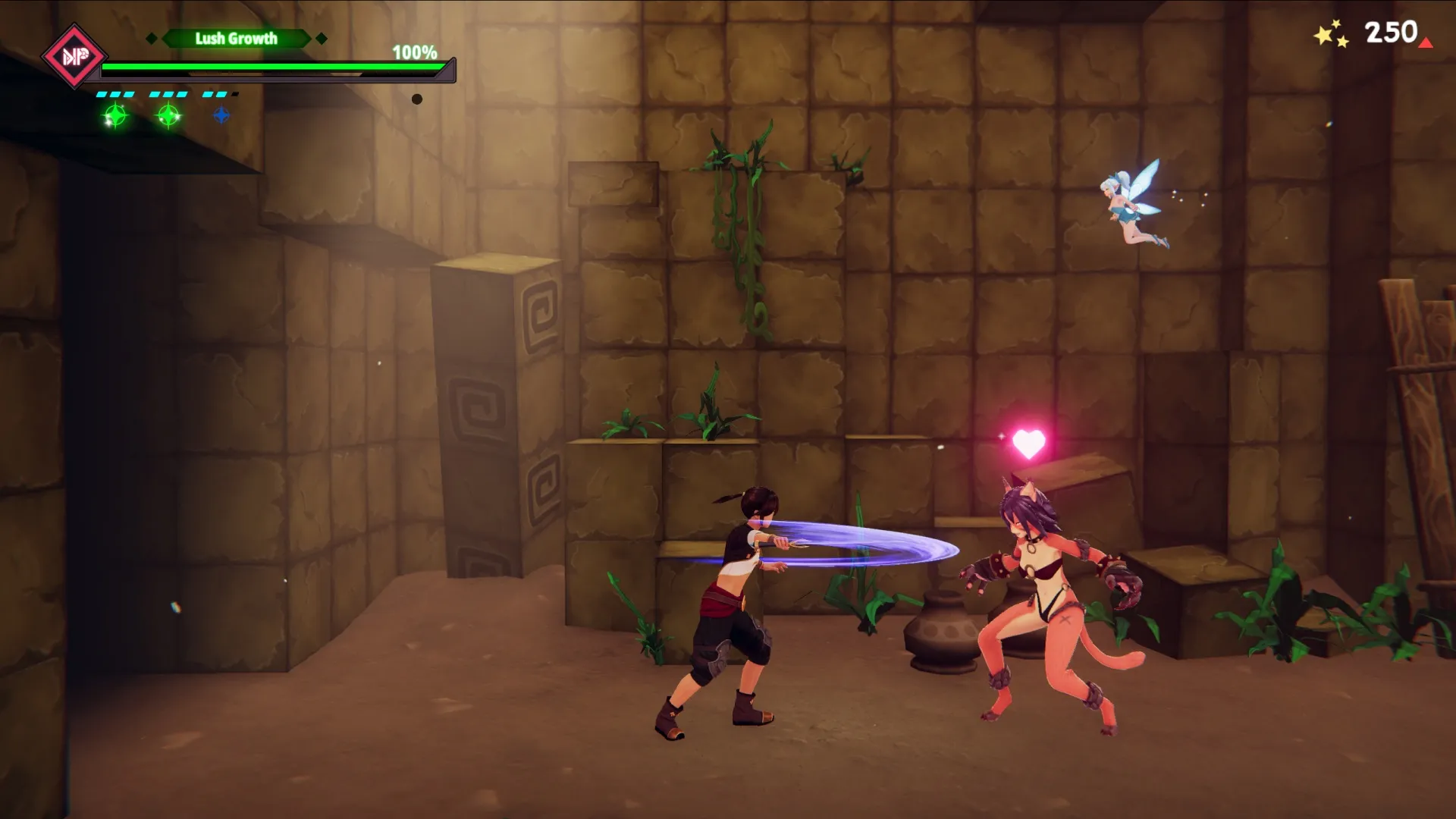 淨化吧，魔物娘！橫卷冒險《魔物領主：藍寶石》Steam 商店公開