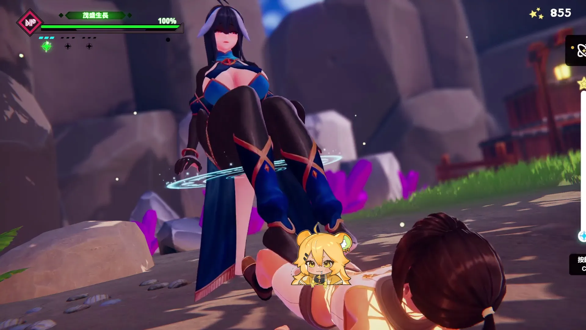 淨化吧，魔物娘！橫卷冒險《魔物領主：藍寶石》Steam 商店公開