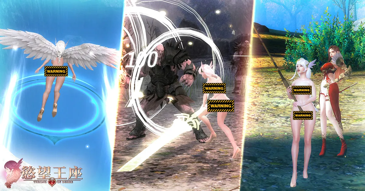 首款 H-MMORPG 鉅作《慾望王座》獨家上架 EROLABS！即刻召集專屬圓桌聖女