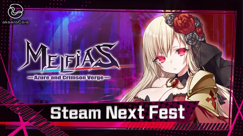 紳士品牌 akaeroCore 參戰 Steam 2月新品節！《MELFIAS－蒼紅界域－》搶先試玩，四大話題強作陣容曝光