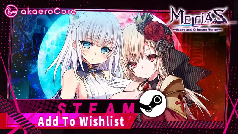 紳士品牌 akaeroCore 參戰 Steam 2月新品節！《MELFIAS－蒼紅界域－》搶先試玩，四大話題強作陣容曝光