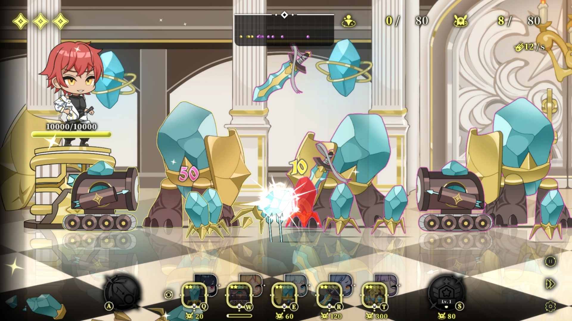 融合橫向塔防與戀愛冒險的瑟瑟遊戲《星的歸還者》Steam 商店公開