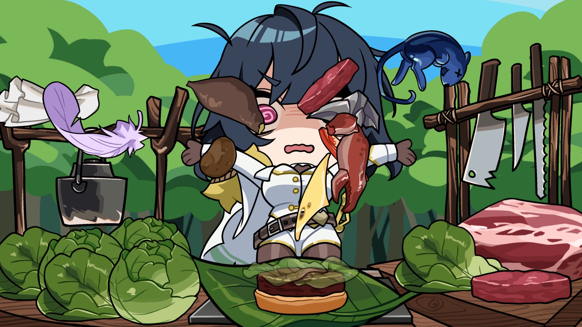 融合橫向塔防與戀愛冒險的瑟瑟遊戲《星的歸還者》Steam 商店公開