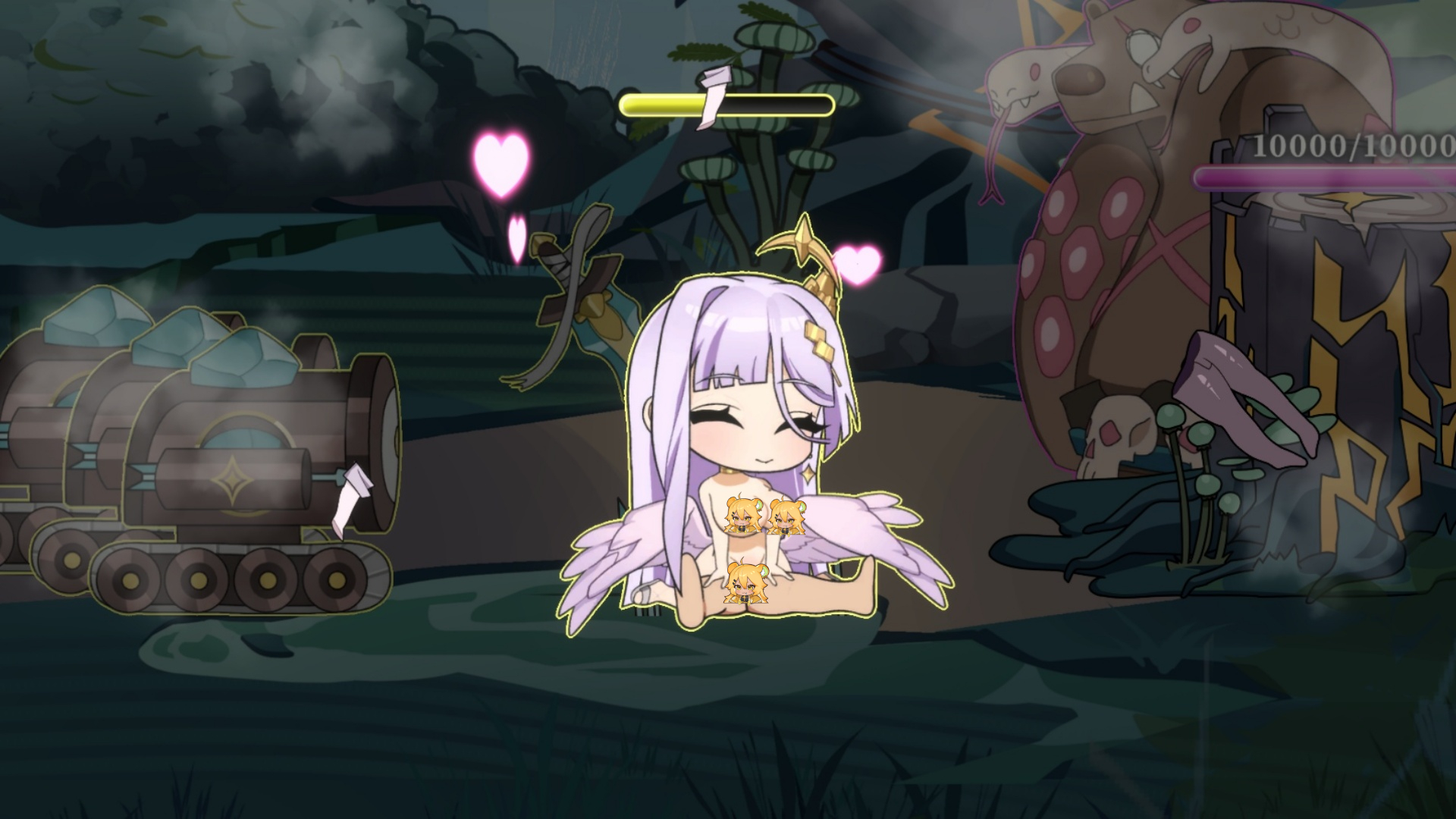 融合橫向塔防與戀愛冒險的瑟瑟遊戲《星的歸還者》Steam 商店公開