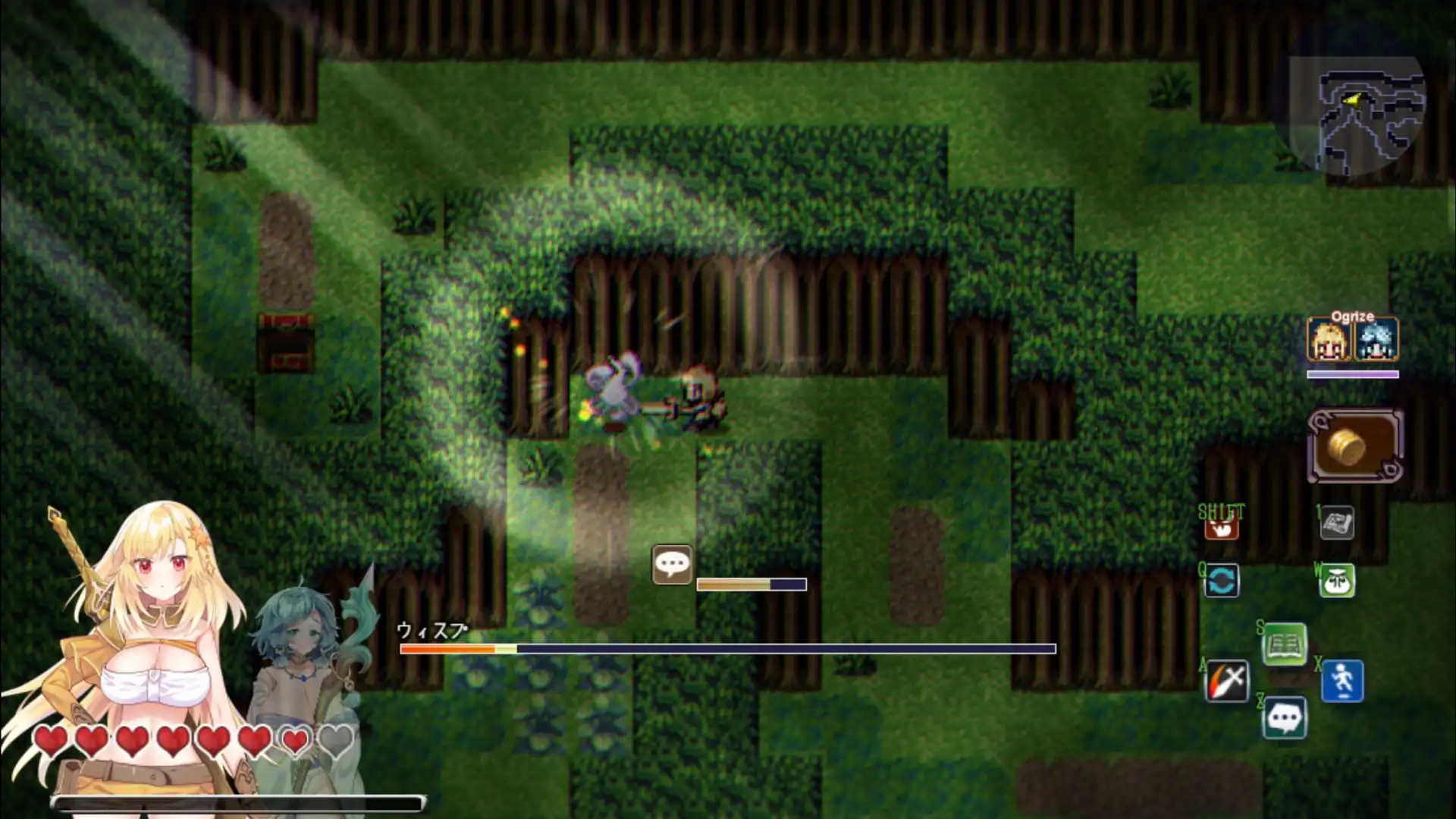 百合妹子覺醒扶他之力！《貝露娜與莉譜的扶他大冒險》Steam 商店公開