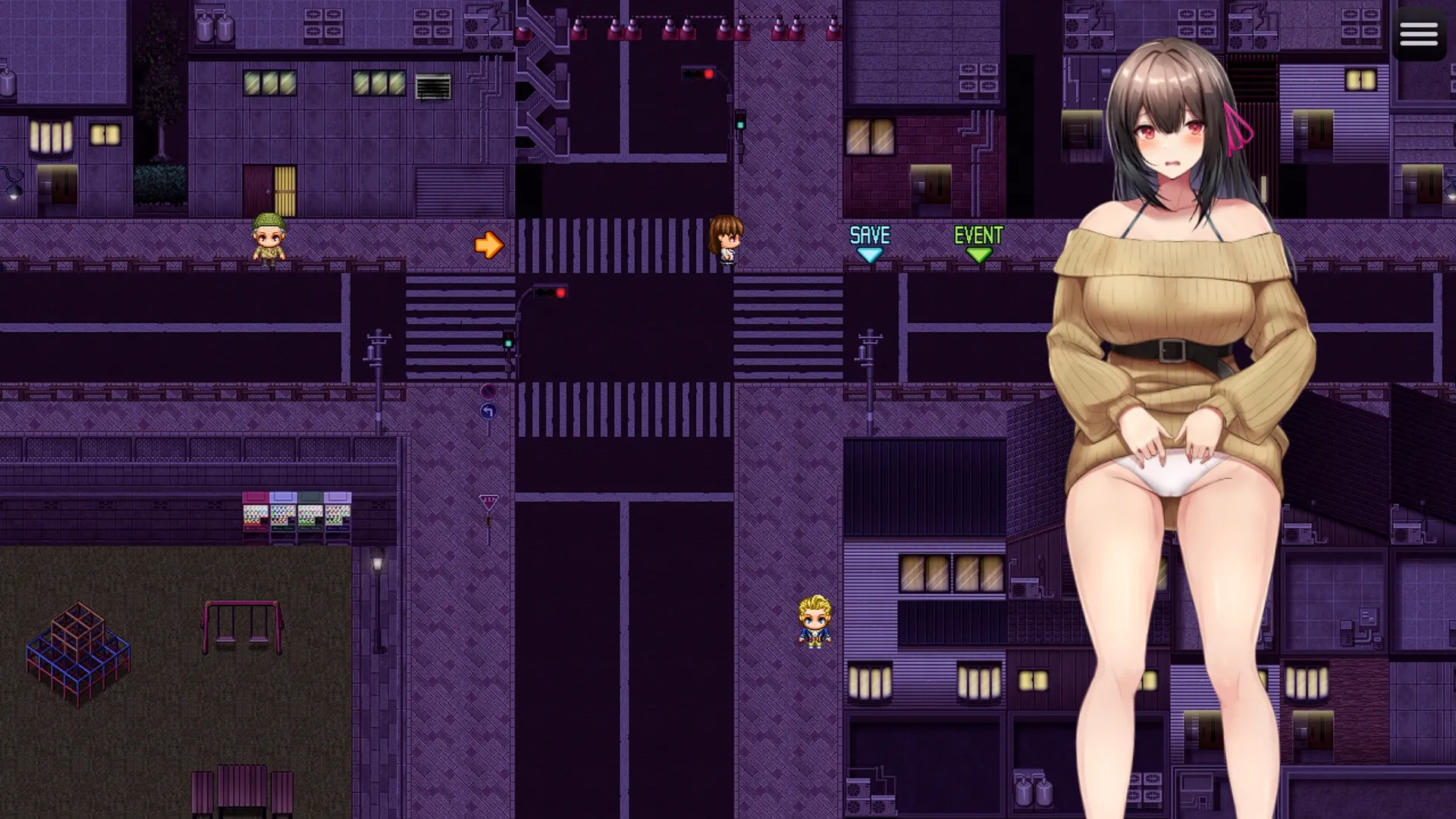 《女大學生的深夜露出 DX》清純系美少女，居然擁有一個不得了的癖好