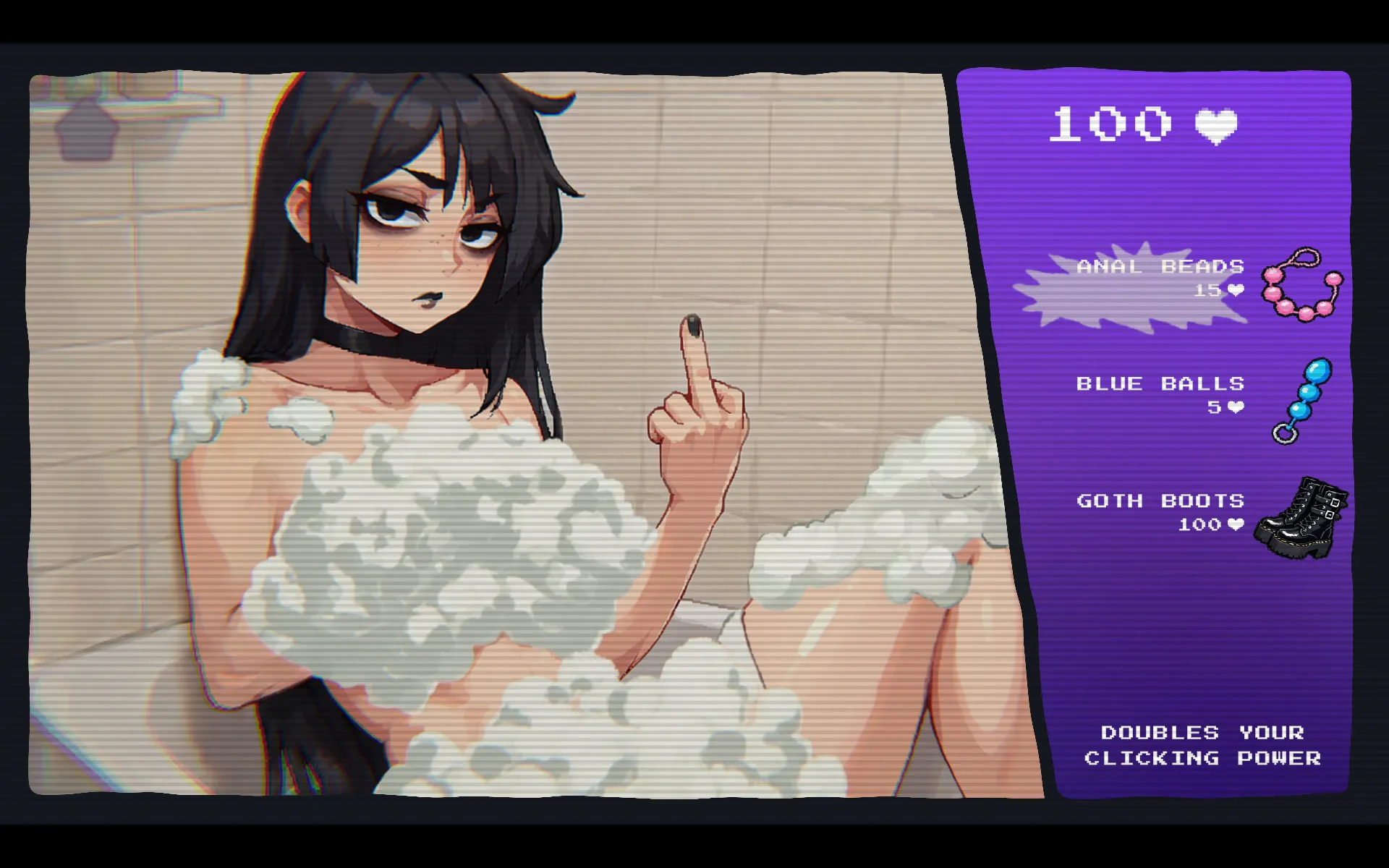 《Goth Obsession: Touch Adventure》讓傲嬌的哥德妹臣服於你的魔性愛撫之下