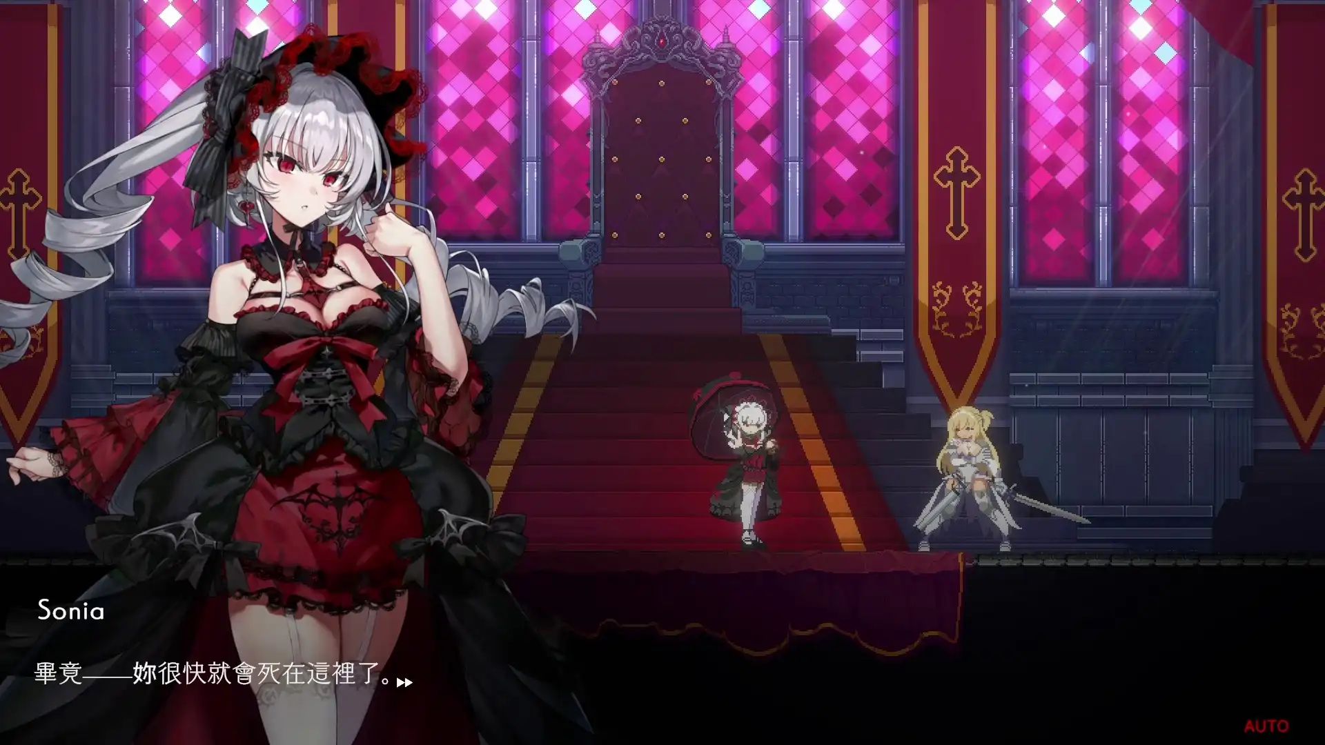 聖潔騎士的墮落與征服　《紫羅蘭之歌》Steam 商店公開