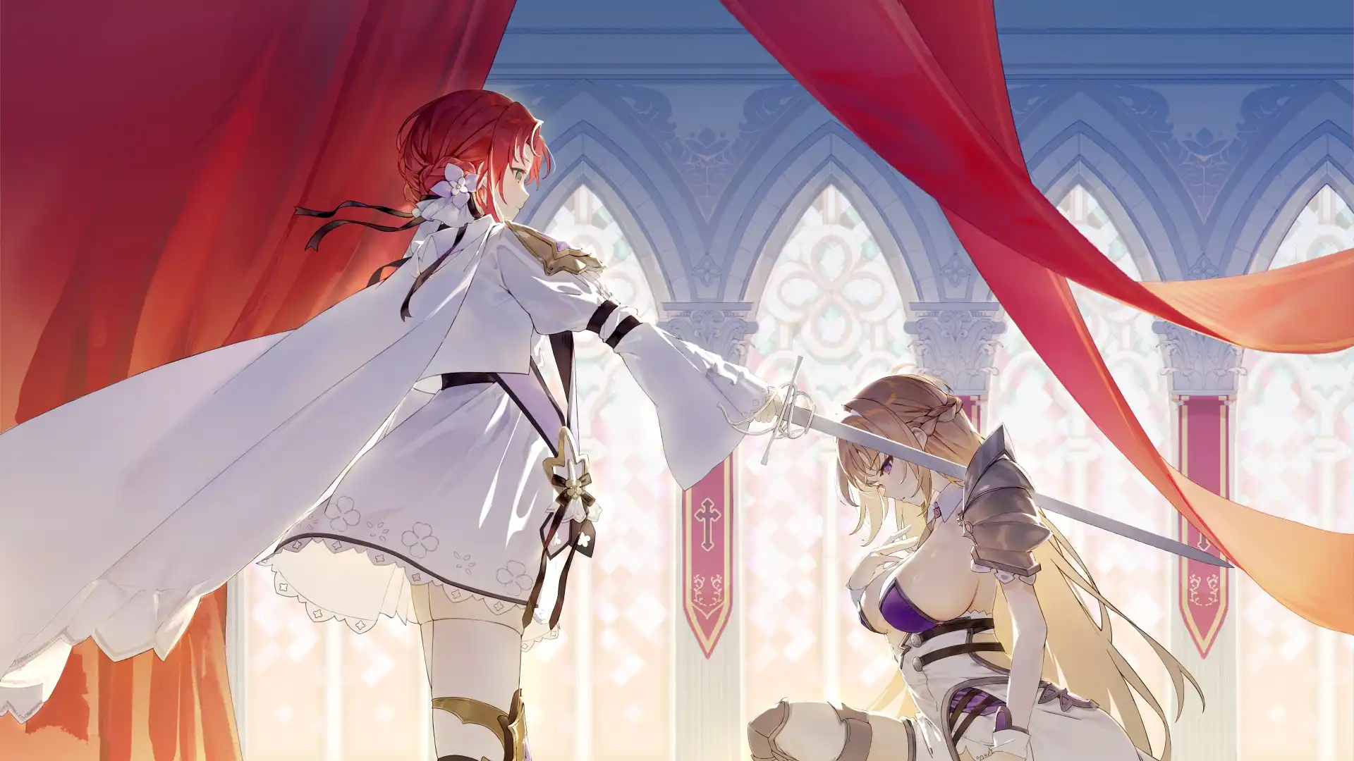 聖潔騎士的墮落與征服　《紫羅蘭之歌》Steam 商店公開