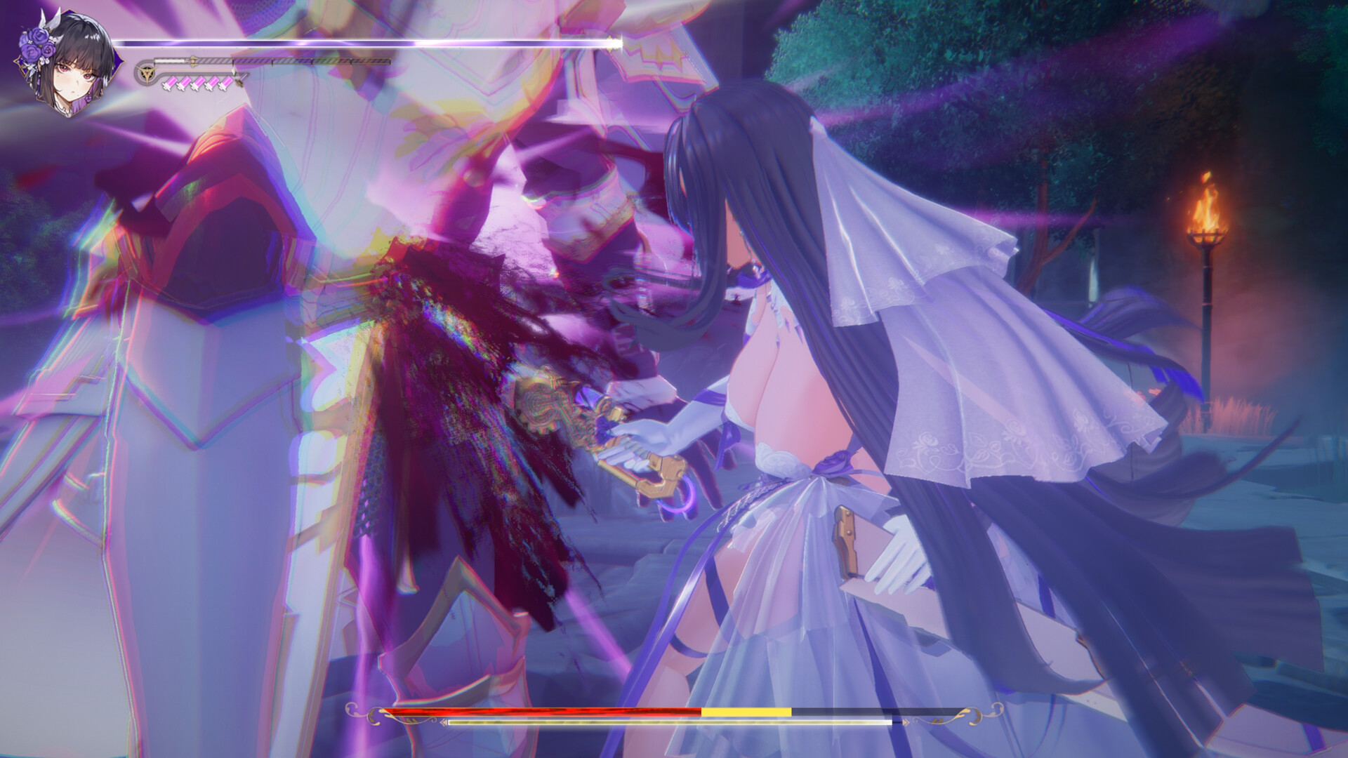 台灣獨立成人新作《薔薇殘響》公開!主打類魂戰鬥與美少女風格 Steam 商店頁同步上線
