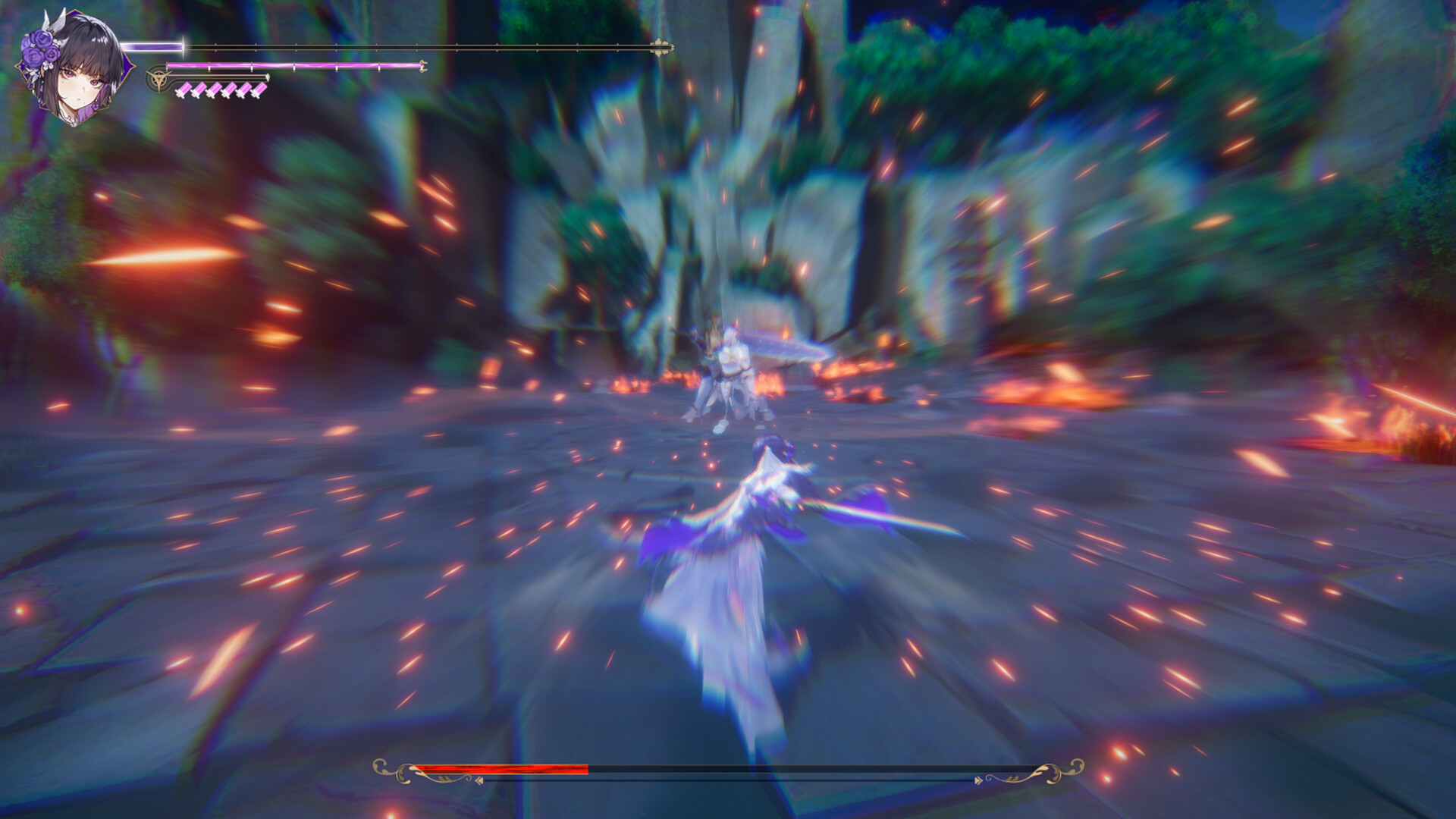 台灣獨立成人新作《薔薇殘響》公開!主打類魂戰鬥與美少女風格 Steam 商店頁同步上線
