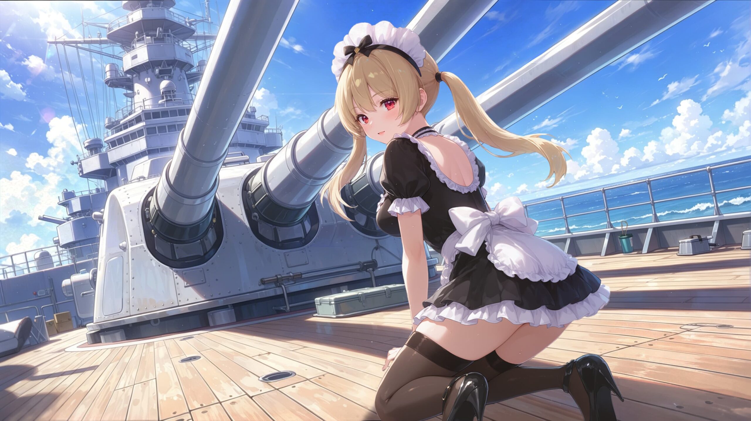 《淫墮地平線》公開世界觀設定!失落艦姬化身鬼姬,異界艦隊RPG預計8月底登陸H365