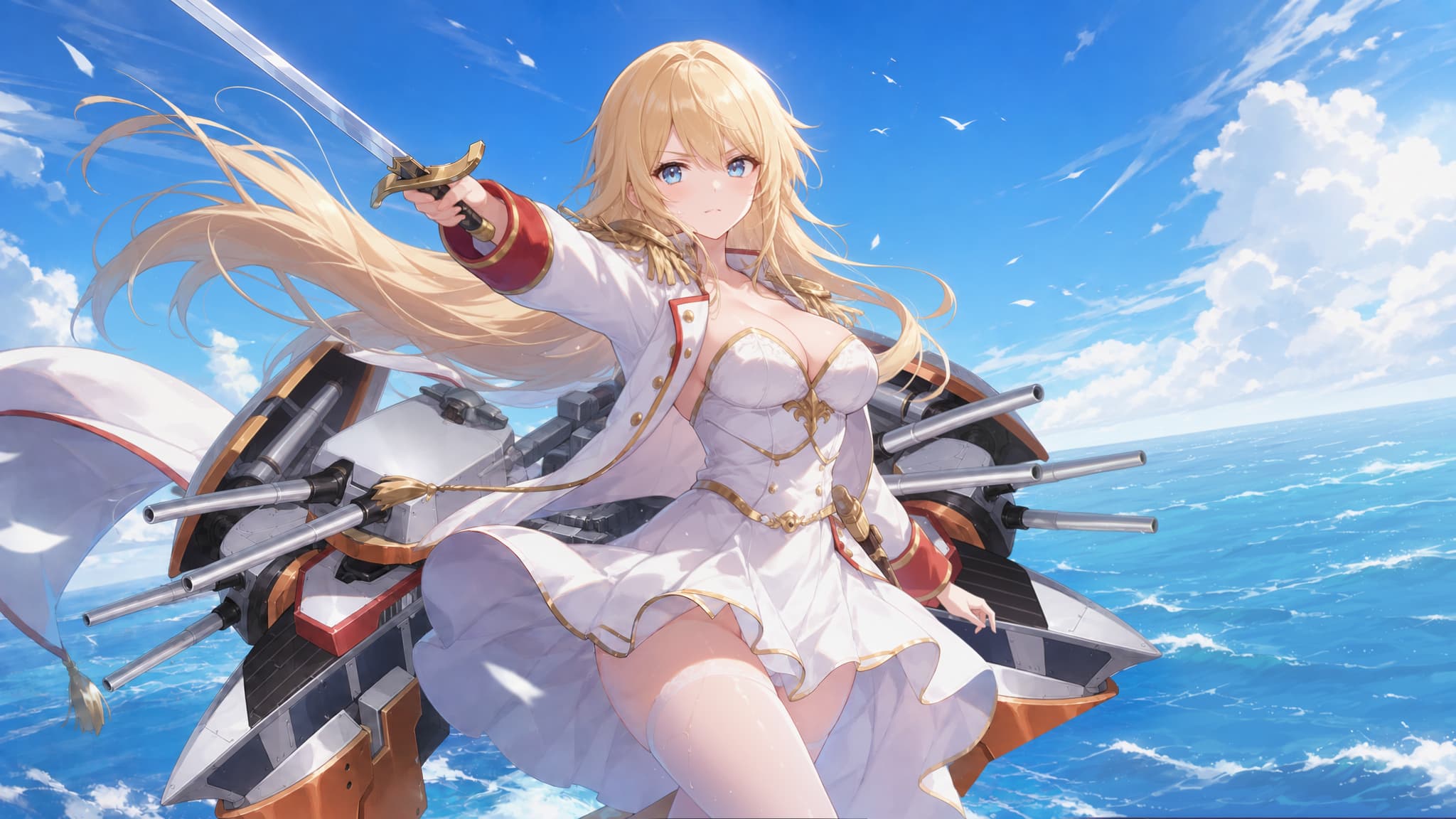 《淫墮地平線》公開世界觀設定!失落艦姬化身鬼姬,異界艦隊RPG預計8月底登陸H365