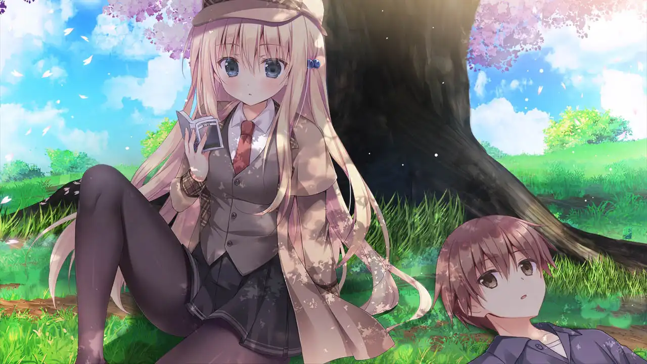 跨越時空的懸疑戀愛視覺小說《櫻花雲＊緋紅戀》繁體中文版 Steam 商店頁面現已開放！